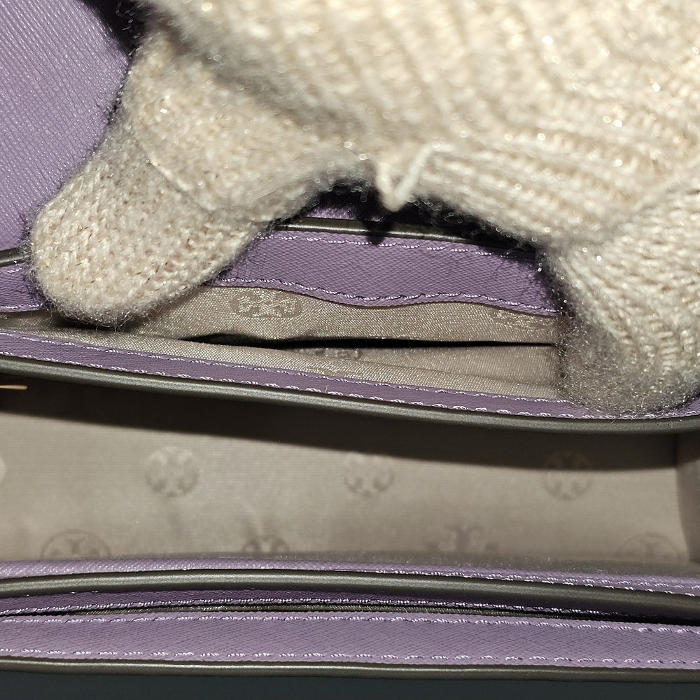 Original! Tory Burch Pebbled Leather. - Picture 12 of 16